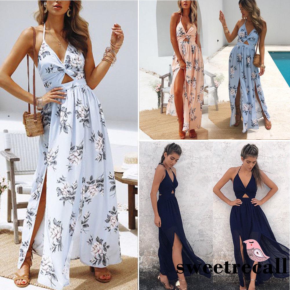 Đầm nữ họa tiết hoa phong cách boho thời trang quyến rũ | BigBuy360 - bigbuy360.vn