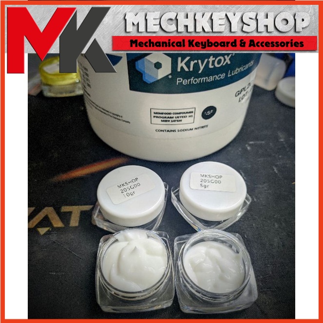 Mỡ Krytox 205g00 chuyên dùng lube switch bàn phím cơ