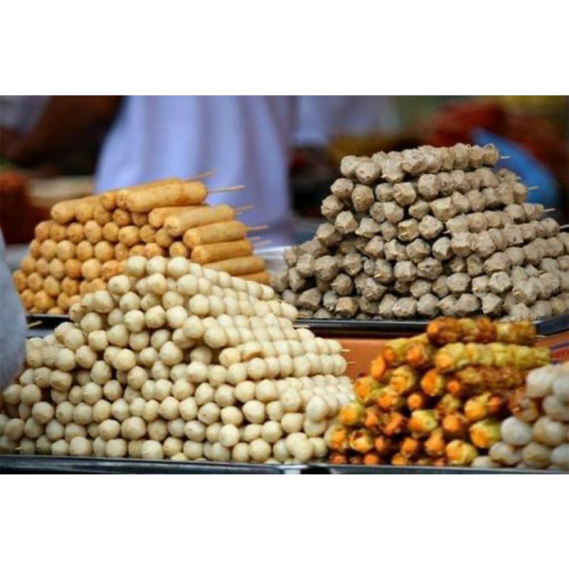 (Giao 1h)Cá viên bịch 500g (dùng để chiên/thả lẩu)