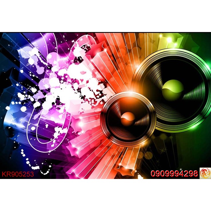 TRANH DÁN TƯỜNG 3D KARAOKE, COFFEE NHIỀU MẪU
