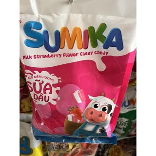 Kẹo sữa bò mềm sumika 3 vị thơm ngon 275g
