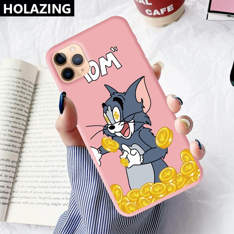 Ốp Điện Thoại Silicon Mềm Hình Tom Và Jerry Cho Iphone Xs Max X Xr 12 Mini 11 Pro Max 8 Plus 7 Plus Se 2020 6s Plus No.739 | BigBuy360 - bigbuy360.vn