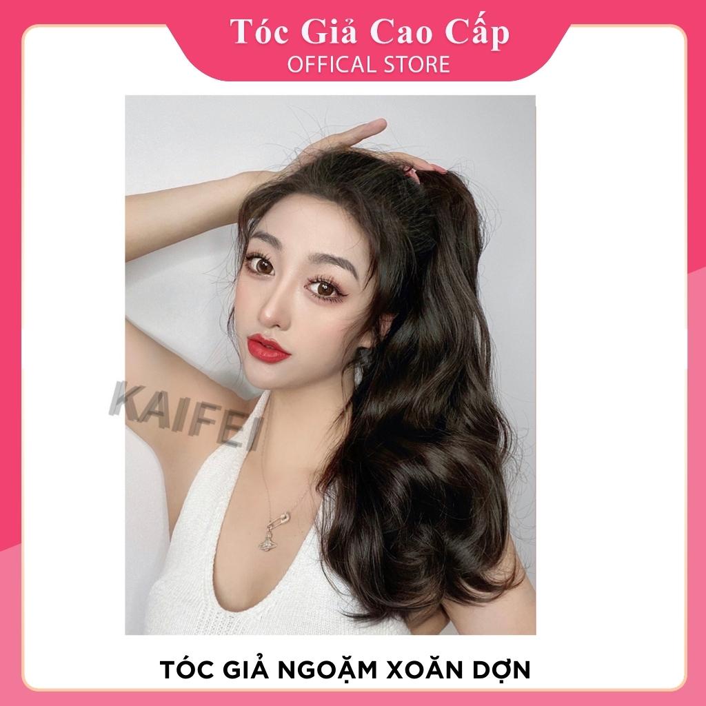 Tóc giả ngoặm xoăn đuôi nhẹ nhàng - p103