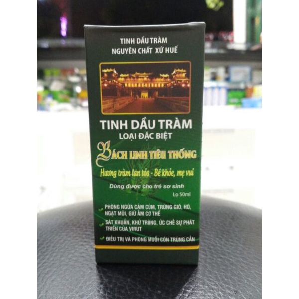 (SIÊU THỊ 24H) TINH DẦU BÁCH LINH chai 50ml