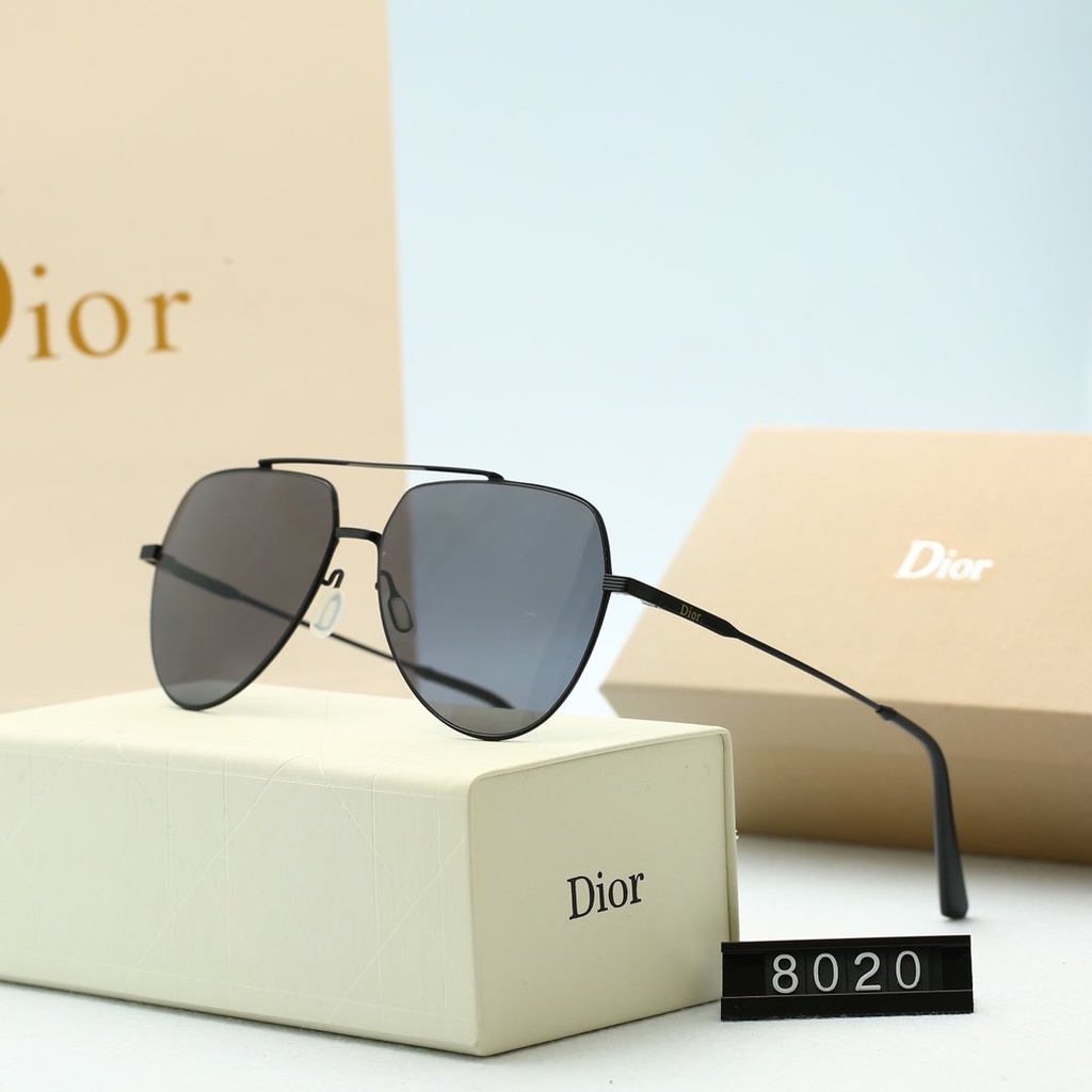 Dior_ Kính râm hàng hiệu dành cho nam và nữ Polarized chính hãng (Có hộp và hộp đựng kính)