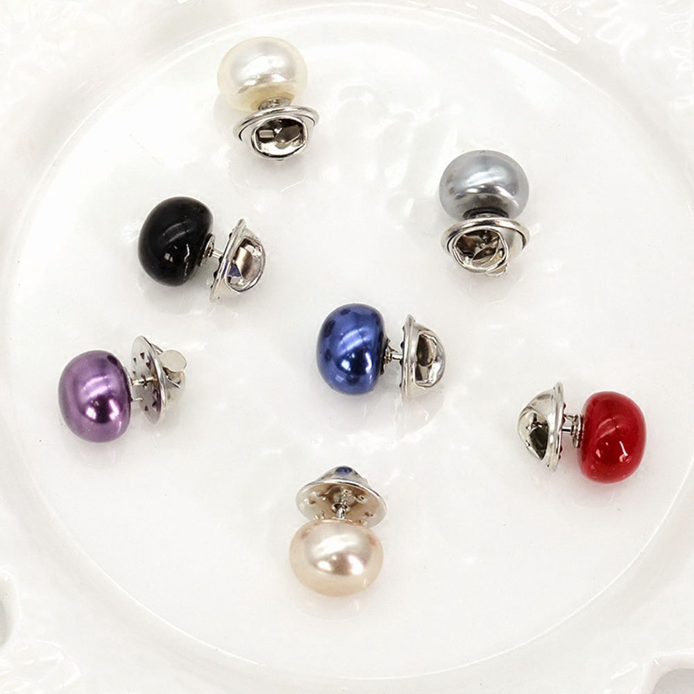 Ghim cài áo đính ngọc trai giả thời trang sang trọng