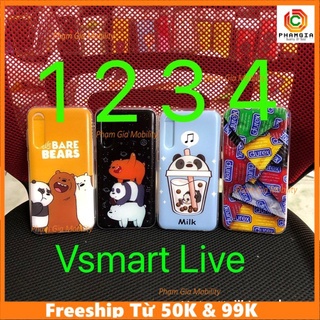 Ốp lưng Vsmart Live dẻo in hình đẹp (P3)