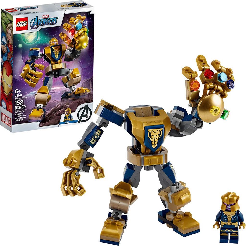 LEGO Super Heroes Marvel Chiến Giáp Thanos 76141 (152 chi tiết)