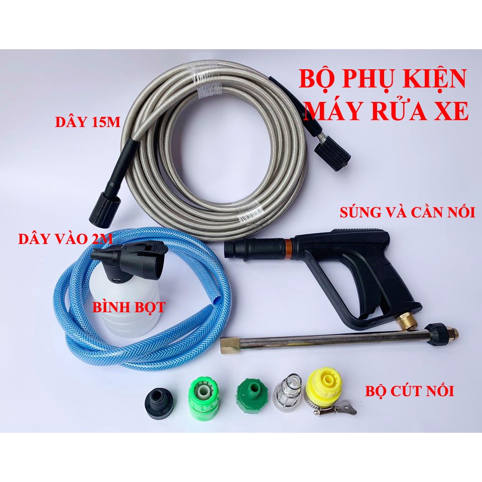 MÁY RỬA XE GIA ĐÌNH HI TA CHI CÔNG XUẤT 2300W