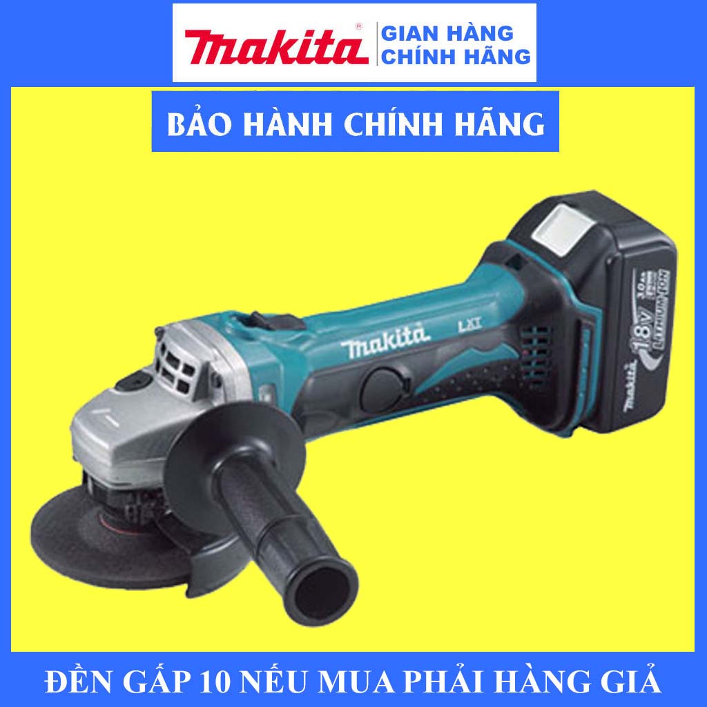 Máy Mài Góc Dùng Pin Makita DGA402 (18V), Bảo Hành Tại Các TTBH Toàn Quốc
