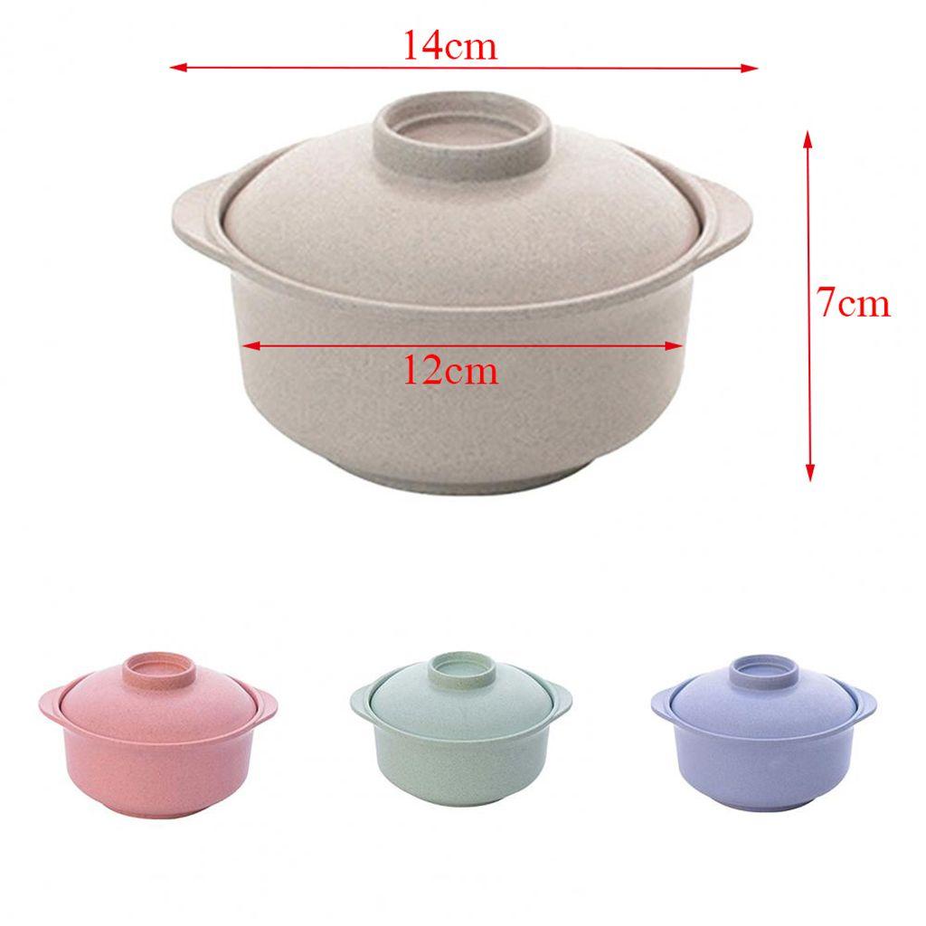 JARRED Tô Đựng Mì Có Nắp Chống Rơi Thân Thiện Với Môi Trường