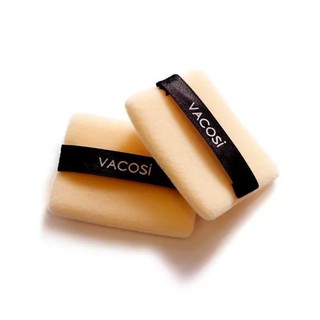 Bông phấn khô vuông nhỏ Vacosi BP02 bịch 2 miếng