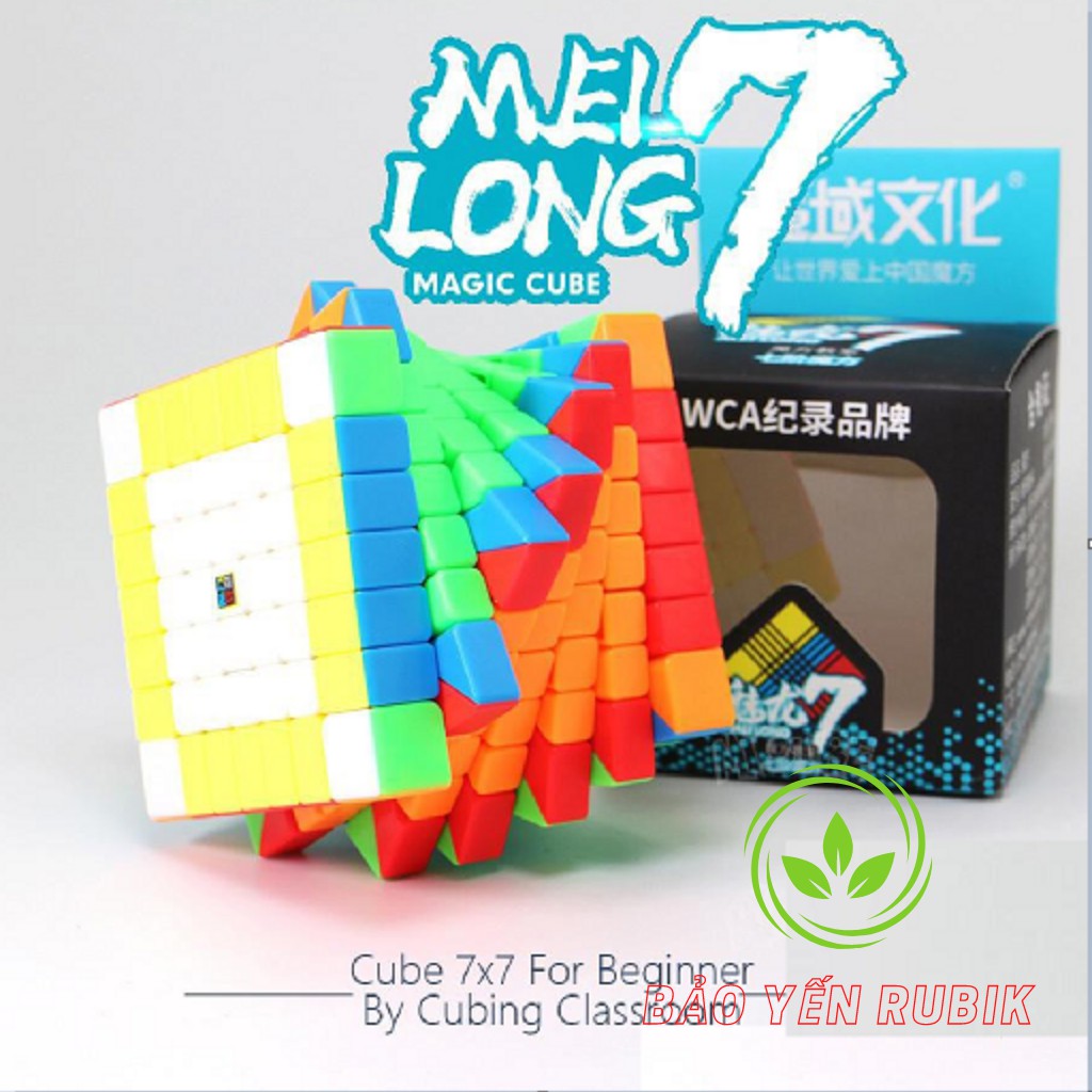 Rubik 7x7 Giá Rẻ Stickerless MoYu MeiLong MFJS Rubic 7 Tầng ( Mã RB117 )