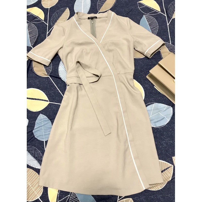 Váy Germe Màu Ghi Size S