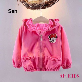 Áo khoác Mickey kim sa cho bé gái thật xinh xắn 9-40kg - 4 màu