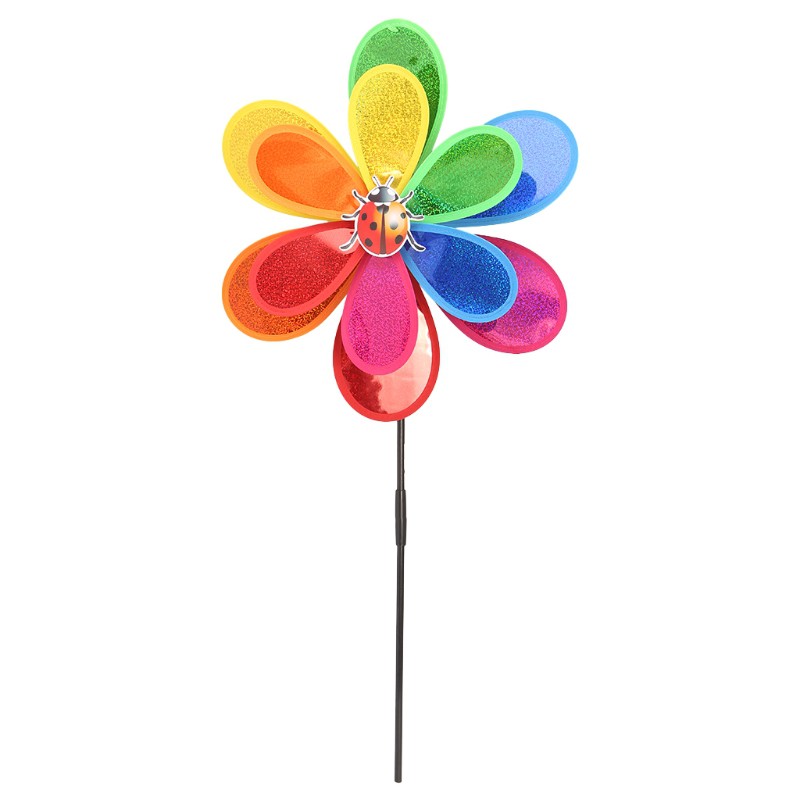 Chong chóng nhiều màu trang trí sân vườn