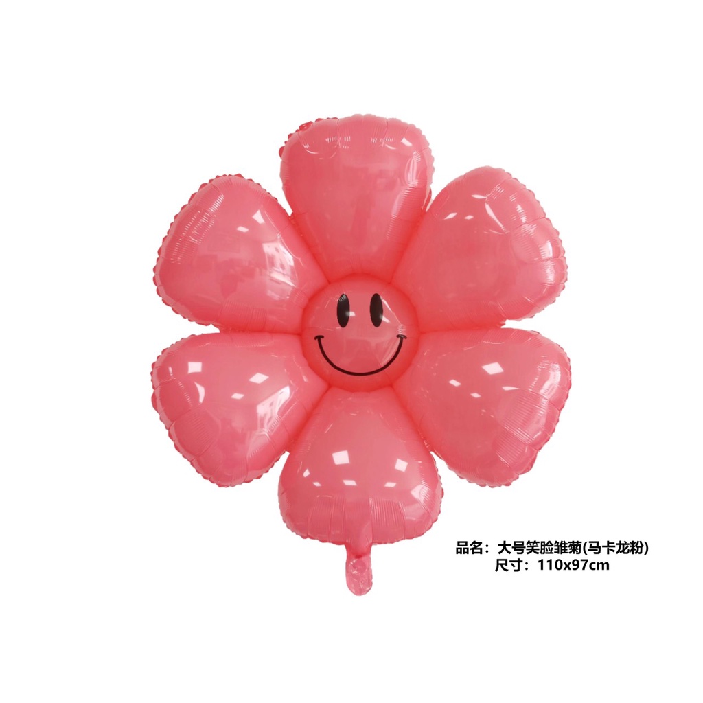 Bóng Bay Hình Hoa Cúc Các Màu 111cm Trang Trí Sinh Nhật Sự Kiện HC01