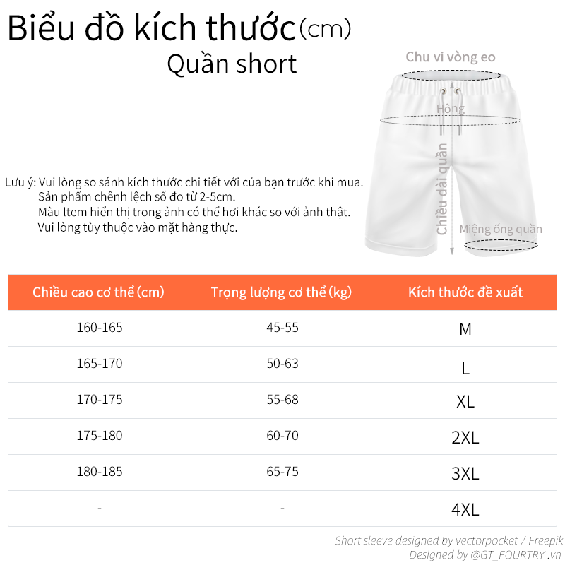 Quần short thời trang mùa hè cho nam size M-3XL