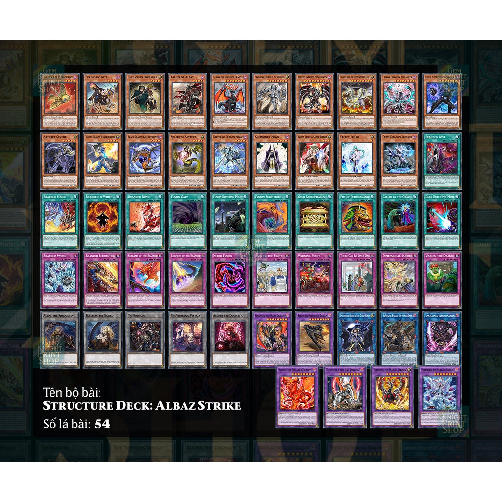 Bộ bài Yugioh - Albaz Strike - Structure Deck