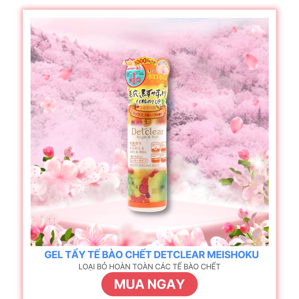 Gel tẩy tế bào chết Detclear cam 180ml