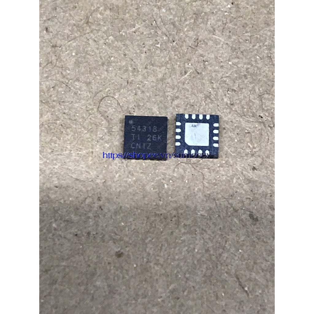 TPS54318RTER 54318 ic nguồn trên bo mạch