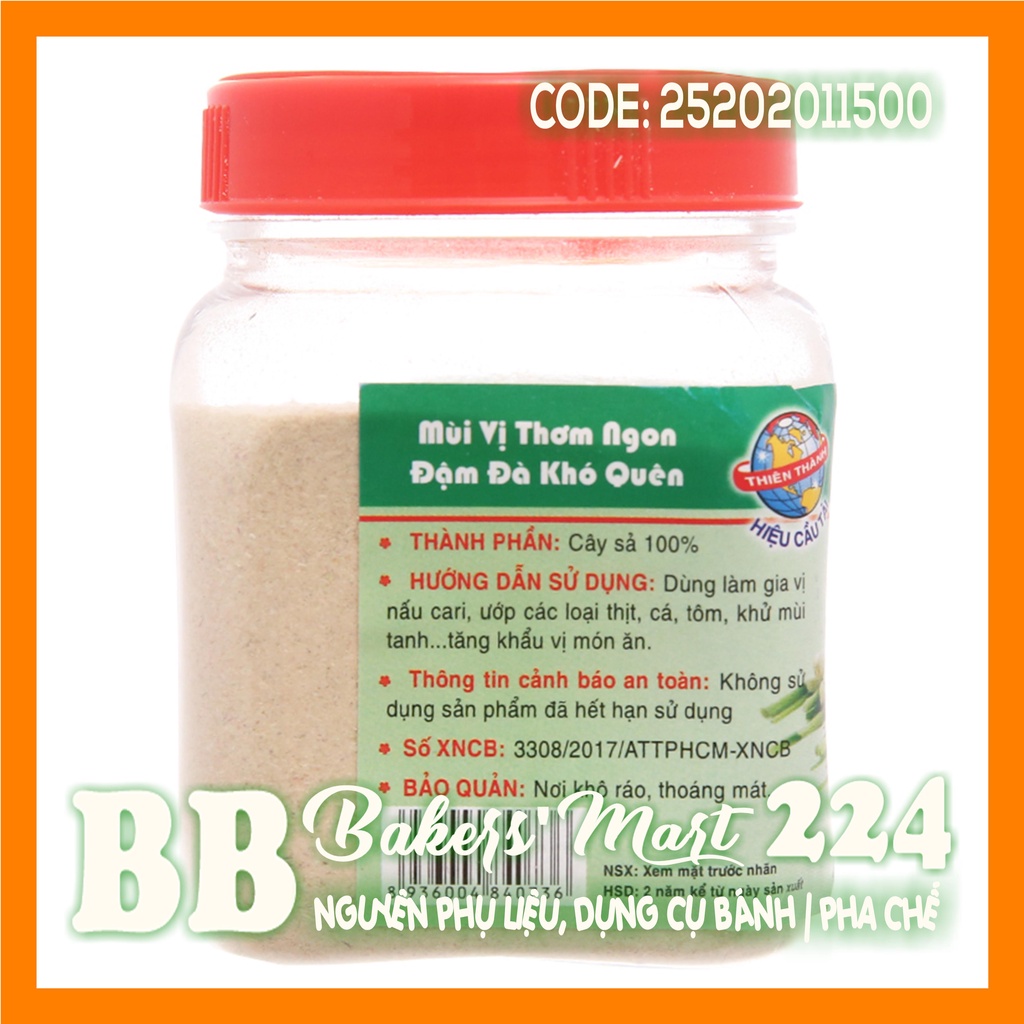 Bột SẢ hiệu Thiên Thành - Hủ 50gr