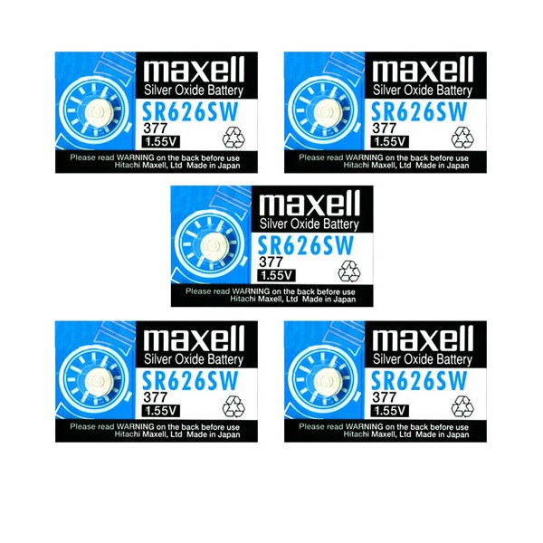 Pin Maxell SR626SW Combo 5 Viên thumbnail