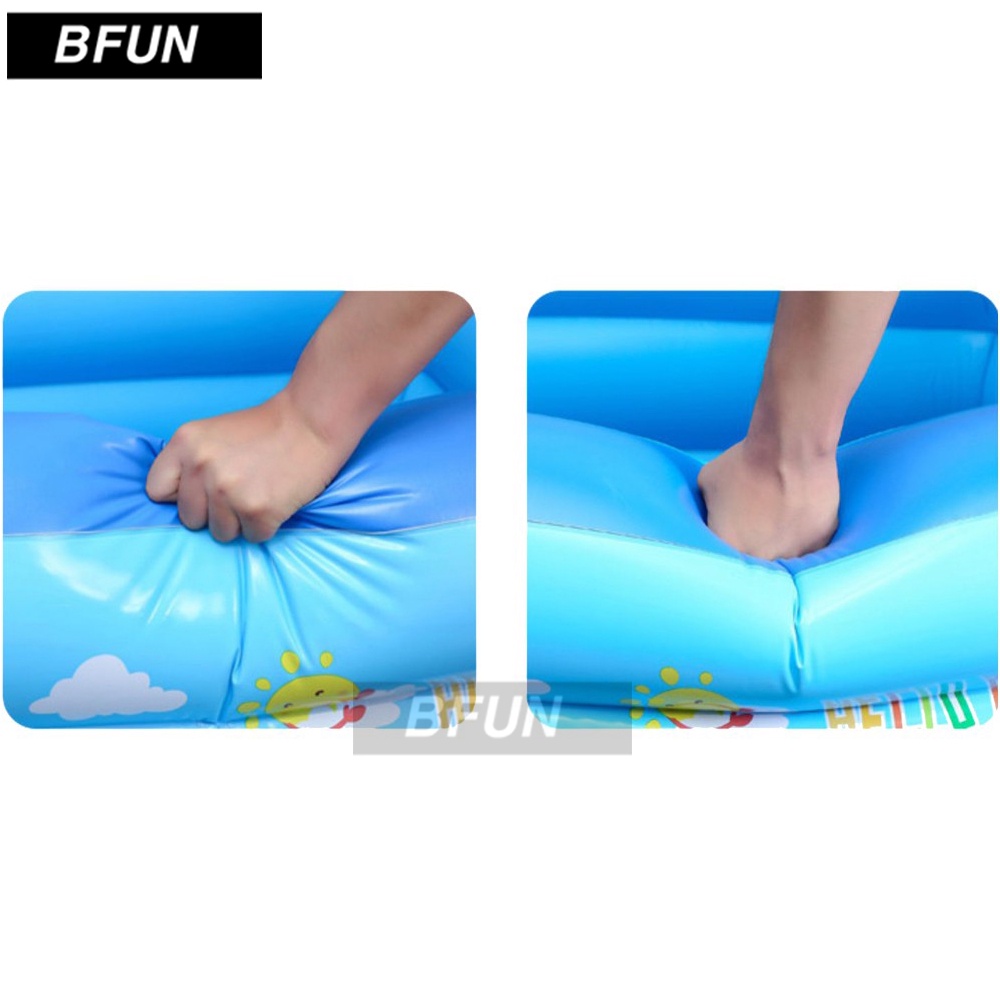 Hồ Bơi Cho Bé 2 TẦNG (Nhiều SIZE) LOẠI XỊN - Bể Bơi Trẻ Em, Phao Bơi Cho Bé BFUN