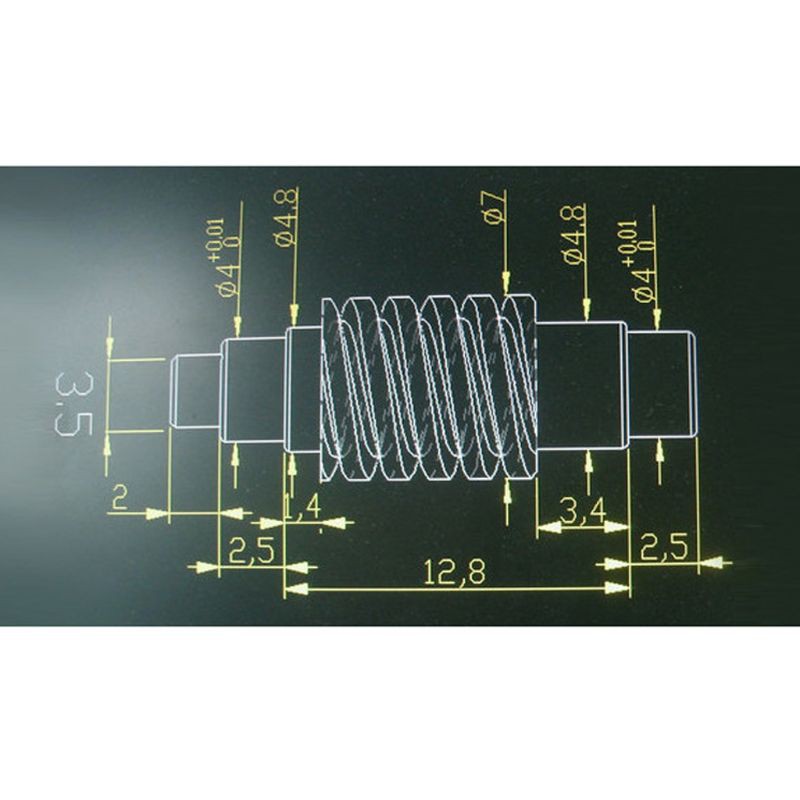Bánh Răng Đồng 0.5us Tỉ Lệ 1:10