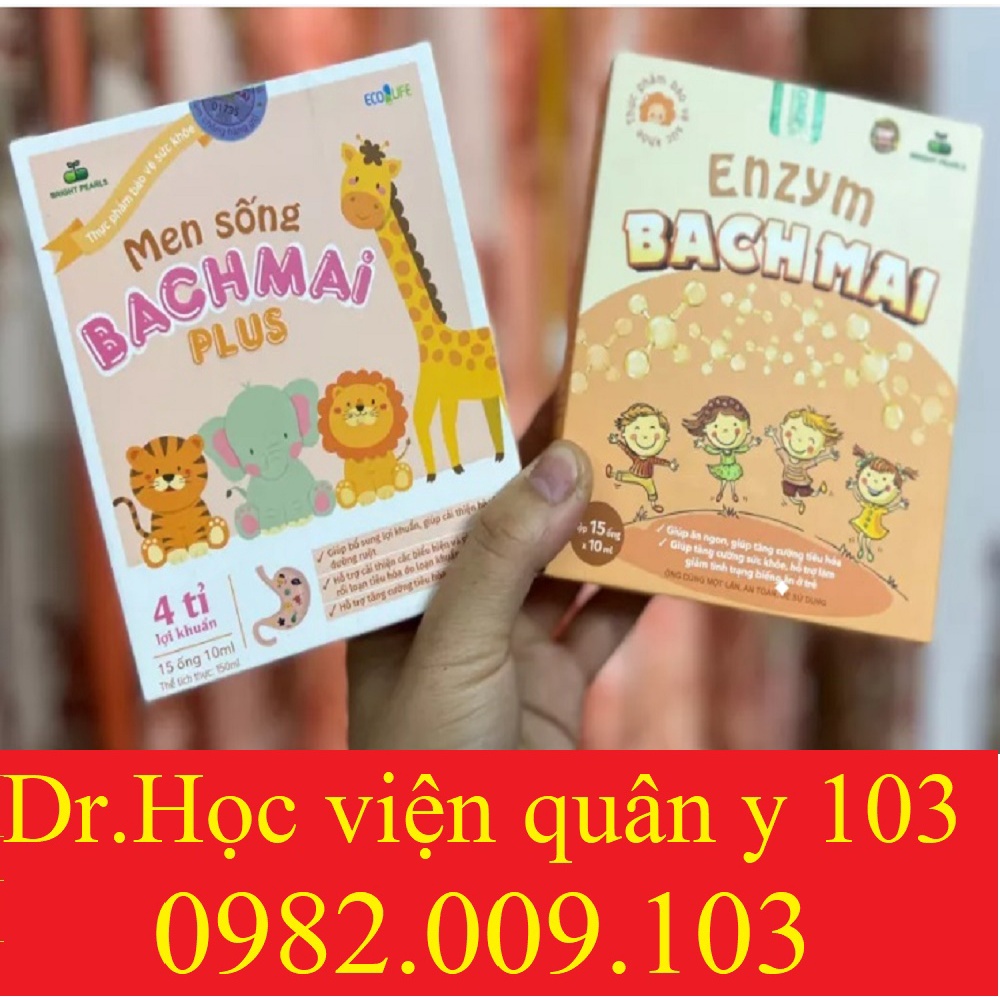 Enzym bạch mai enzym liquid enzymes cho hệ tiêu hóa (MEN SỐNG BẠCH MAI PLUS enzyme Vital Lactozim Easycol)