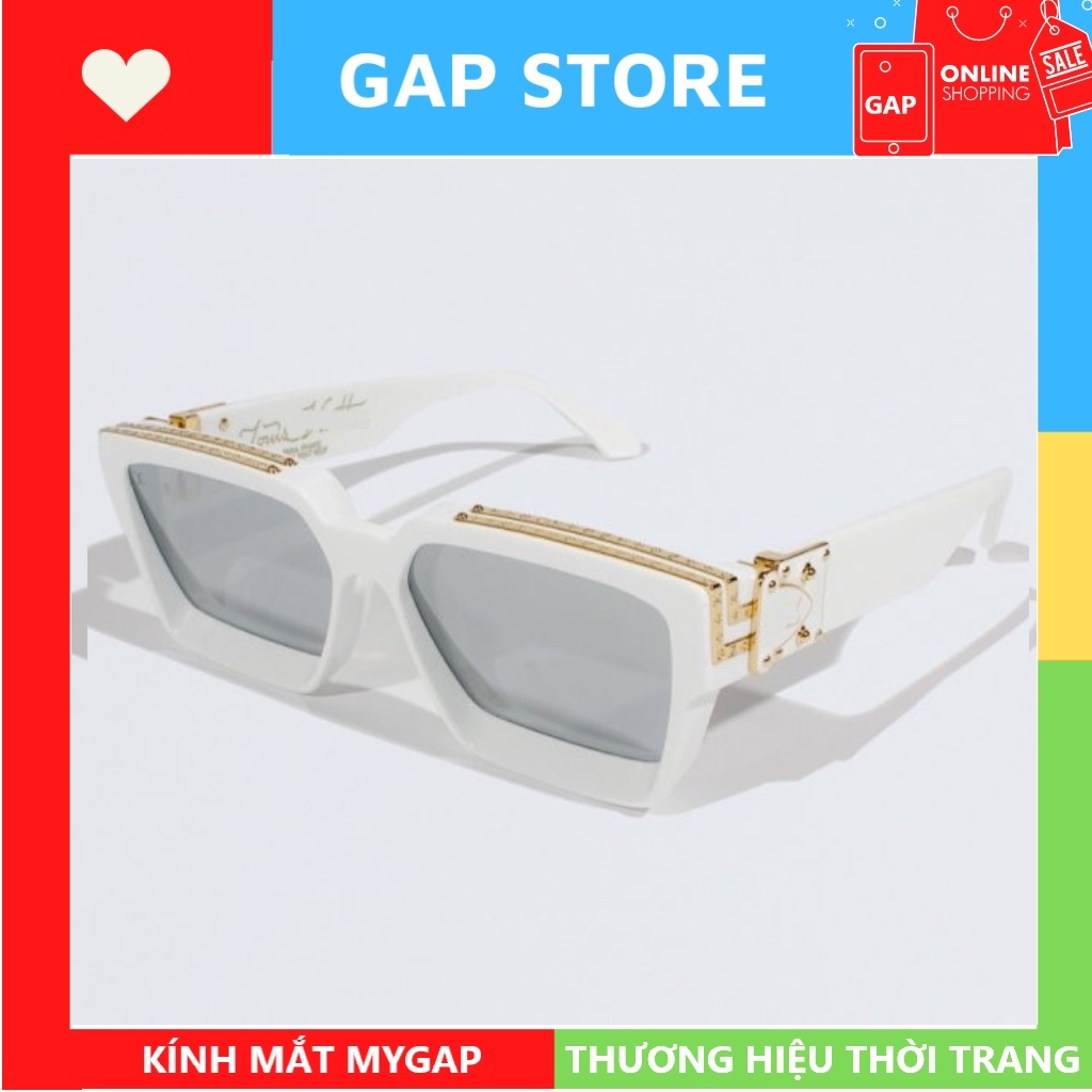 Kính mát nam nữ Chống UV400 Cao Cấp , thiết kế bản vuông to thời trang Cao Cấp 96006