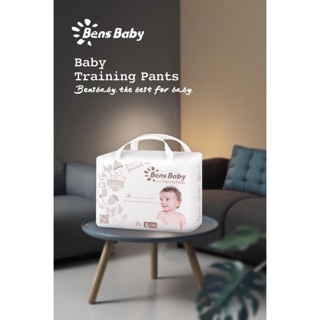 (Mẫu mới) Bỉm bens baby quần size M40, L36, XL32, XXL30