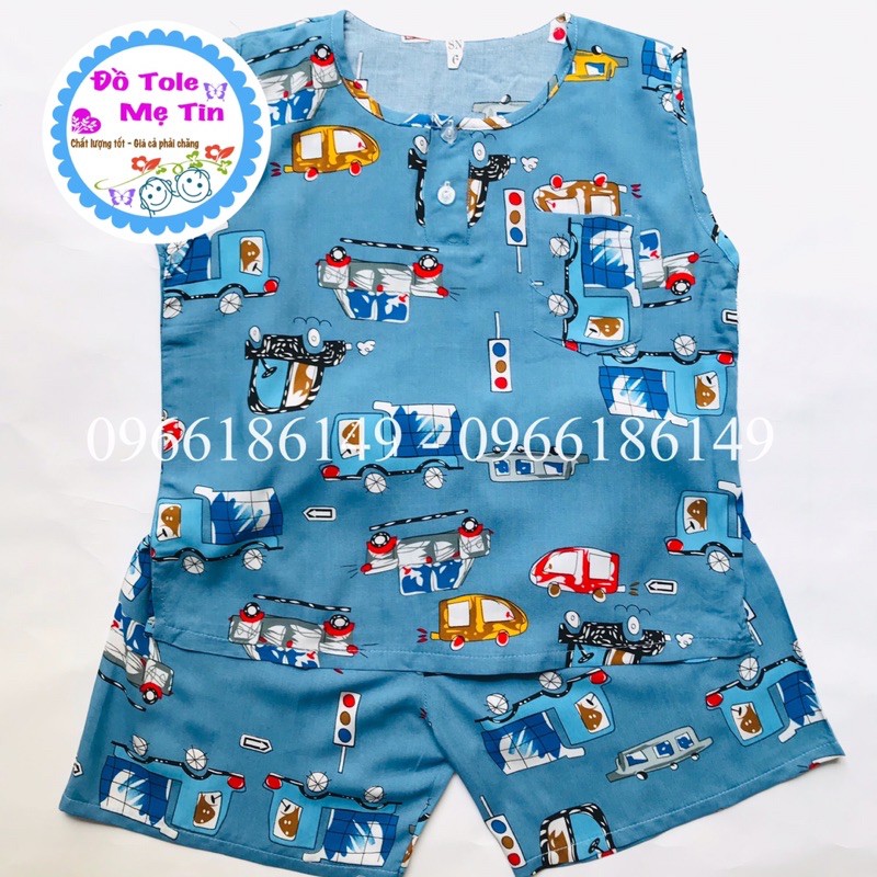 Đồ tôn size 7(17-19kg) sát nách bé trai - ib shop gửi màu còn