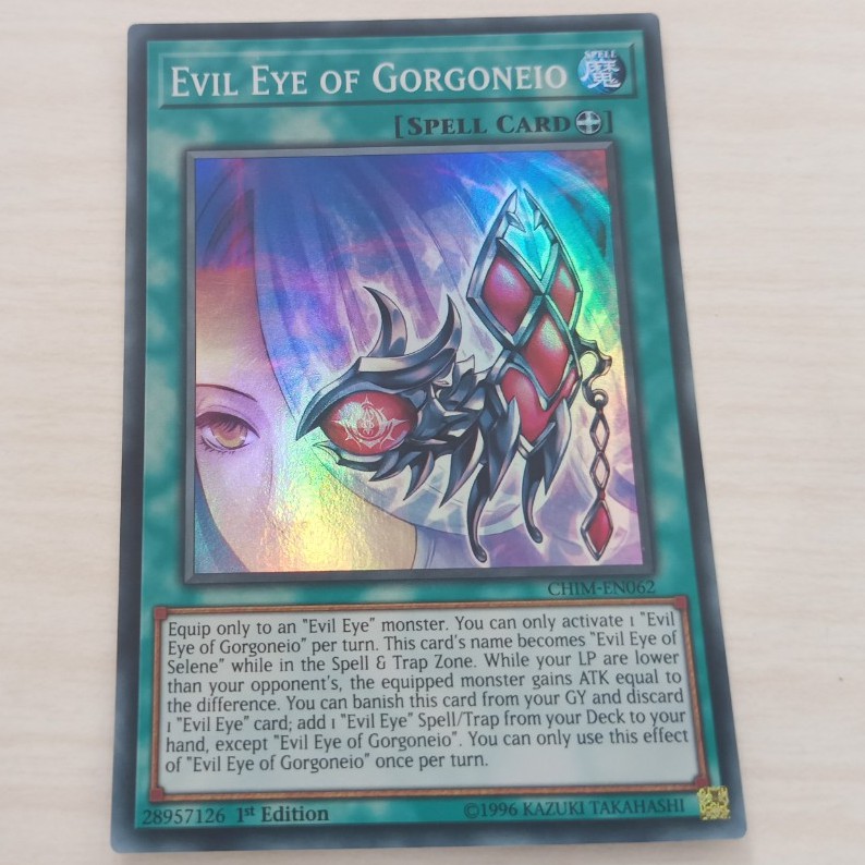 Bài Yugioh real cards TCG, Evil Eye of Gorgoneio