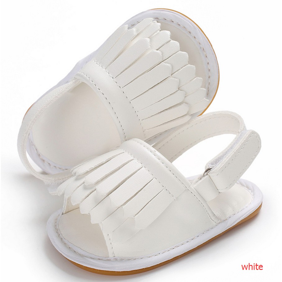 Giày sandal tập đi đế mềm chống trượt xinh xắn thời trang dành cho bé gái