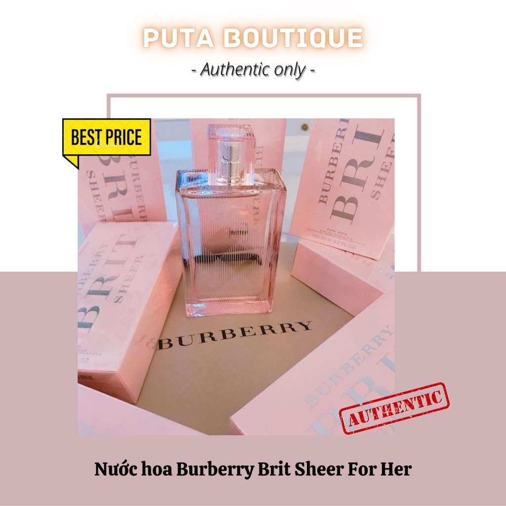 Nước hoa Burberry Brit Sheer For Her