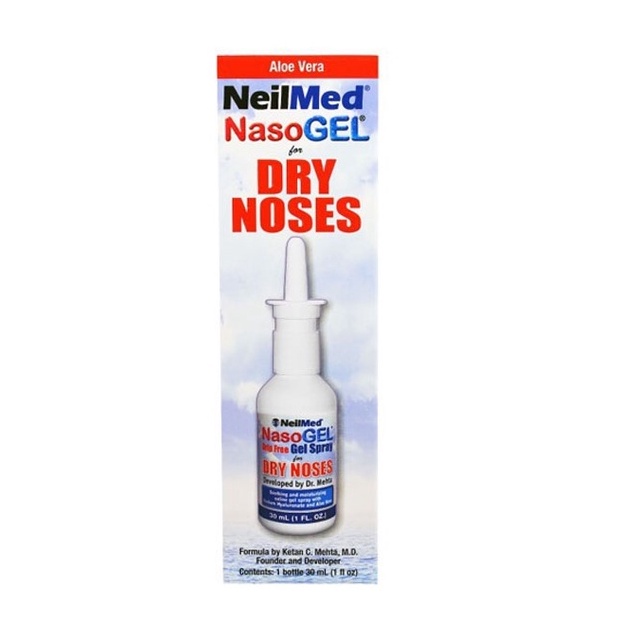 Xịt Mũi Neilmed Nasogel For Dry Noses Giúp Làm Dịu Mũi, Chống Khô Mũi (Chai 30ml)