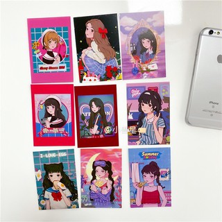 Set 9 Tấm Postcard Trang Trí