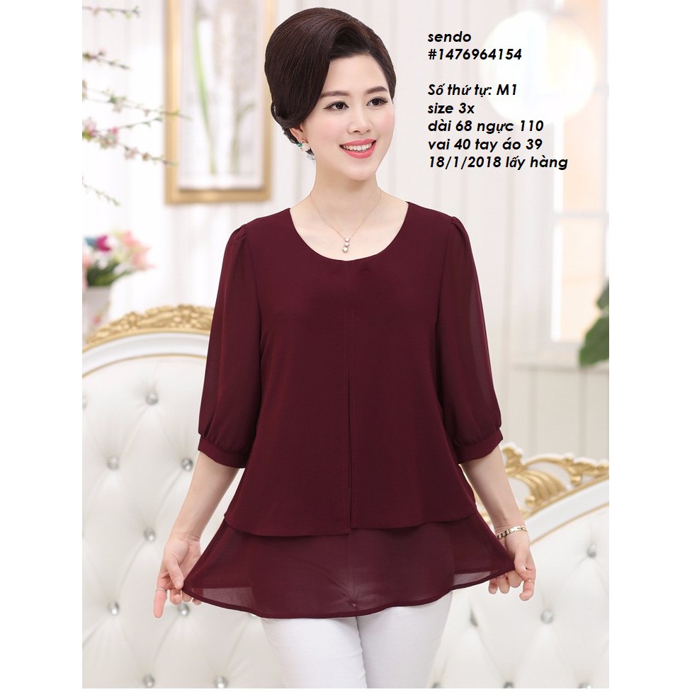 ÁO TRUNG NIÊN CAO CẤP TOP60X