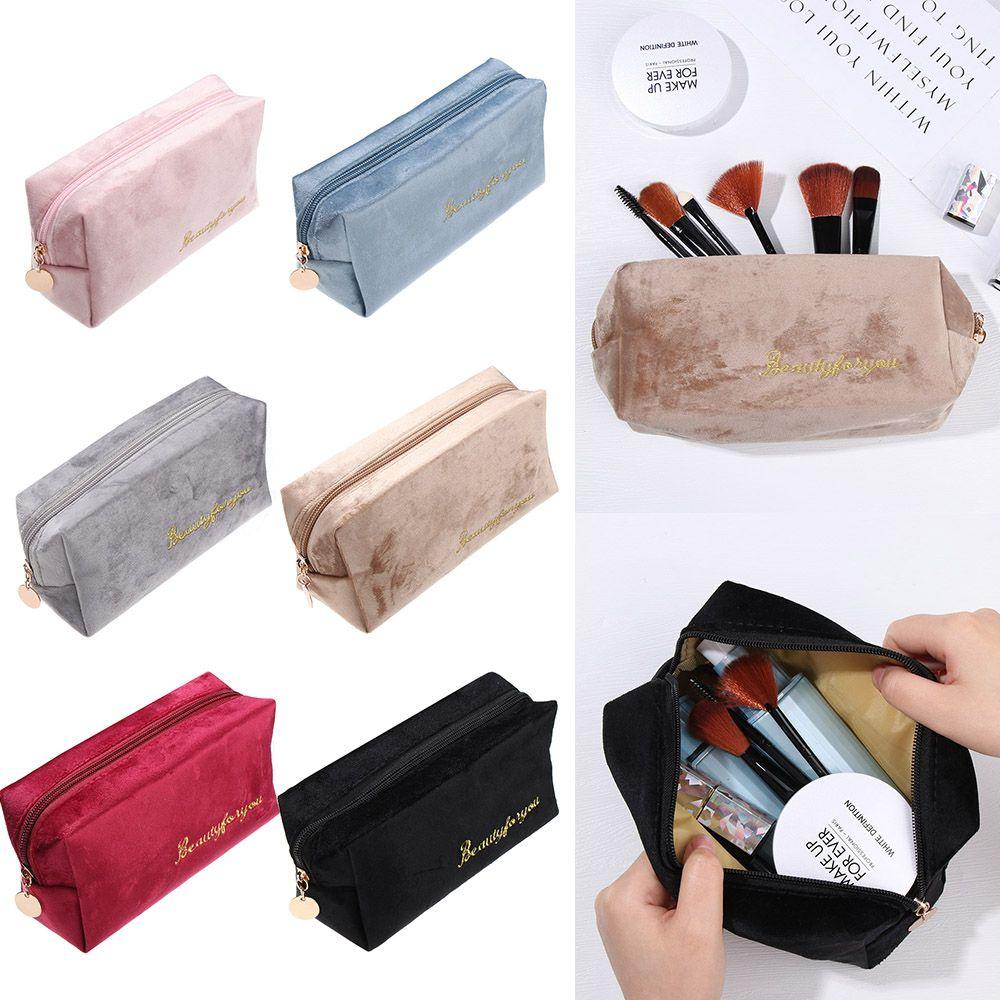 Túi Đựng Son Môi BORAG Velvet Mềm Mại