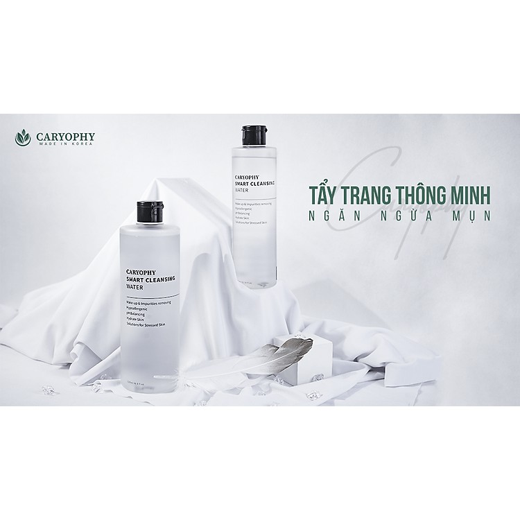 { THANH LÍ XẢ KHO} Nước tẩy trang Caryophy smart cleansing water 300ml/500ml