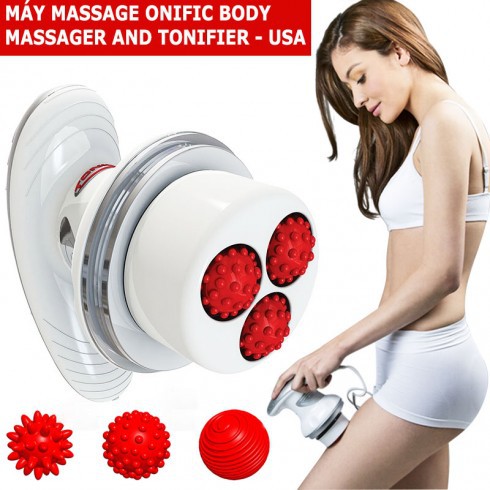 Máy Massage giảm mỡ bụng, giảm mỡ toàn thân Tonific Body Massager & Tonifier - USA