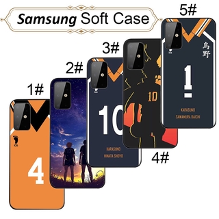 Ốp điện thoại mềm in hình Haikyuu LUA36 cho Samsung Galaxy A2 J4 Core J7 Duo J6 Plus J8 2018 A11 A21 A41