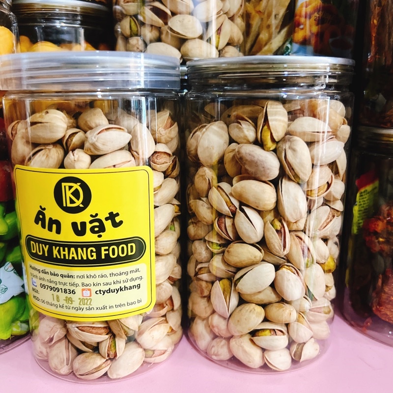 HẠT DẺ CƯỜI MỸ KHÔNG TẨY TRẮNG lon pet 400gr