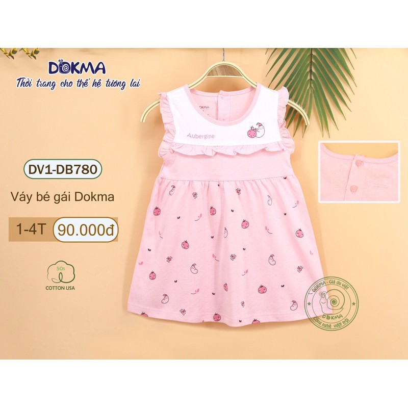 Váy bé gái Dokma 1-4tuổi