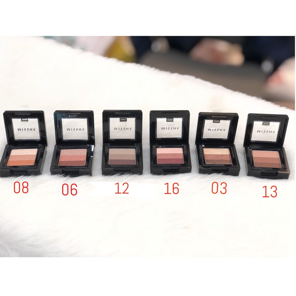 Phấn Mắt 3 Màu Missha The Style Triple Perfection Shadow