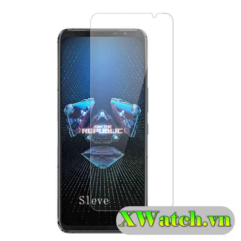 Cường lực Asus Rog Phone 5 / Rog Phone 5 pro trong suốt ( tặng keo chống hở mép )