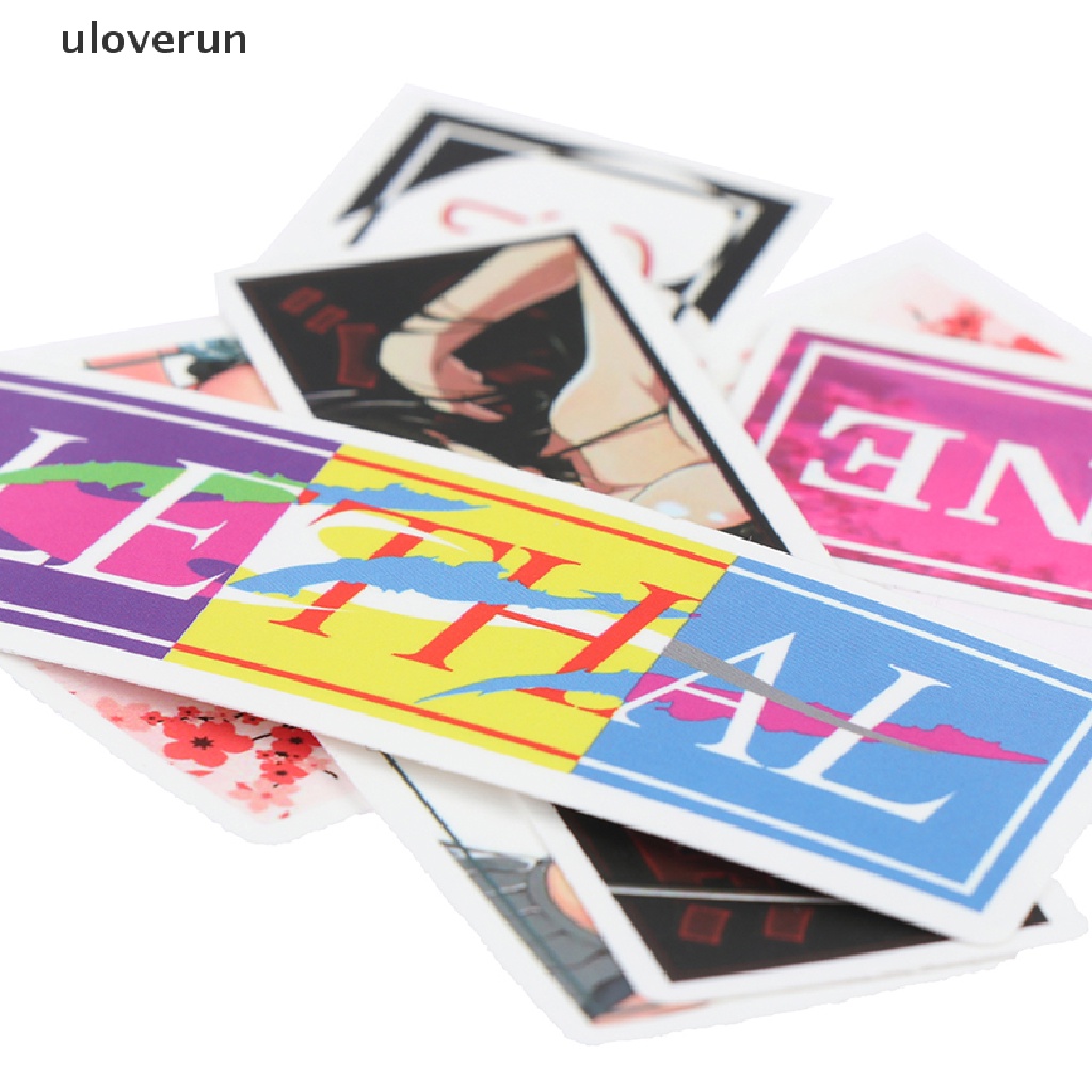 Bộ 50 Miếng Dán JDM Trang Trí Ván Trượt / Laptop / Xe Hơi