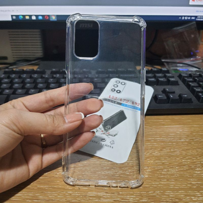 ốp lưng chống sốc 4 góc samsung A52 / A72 / A92 siêu bảo vệ
