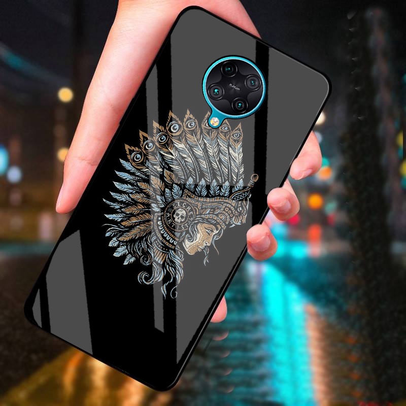Ốp Lưng XIAOMI REMDI K30 PRO, K30 ULTRA, POCO F2 PRO mặt kính cường lực cao cấp thiết kế riêng